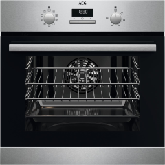 AEG 6000 SurroundCook BSX23101XM Built In Electric Single Oven - Stainless Steel 