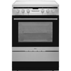 Amica 608CE2TAXX 60Cm Electric Cooker With Ceramic Hob - Stainless Steel