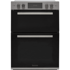 Baumatic BOS205X Built In Electric Double Oven - Stainless Steel 