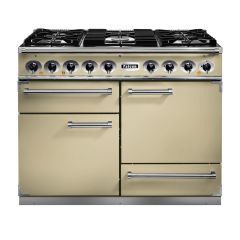 Falcon F1092DXDFCR/CM 1092 Deluxe Dual Fuel Range Cooker – Cream