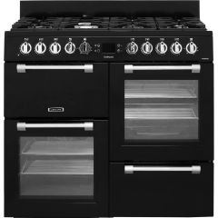 Leisure CK100F232K Cookmaster 100 100Cm Dual Fuel Range Cooker - Black