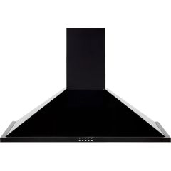 Leisure H92PK 90Cm Chimney Cooker Hood - Black