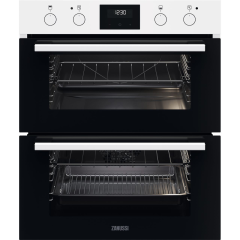 Zanussi ZPHNL3W1 Built Under Electric Double Oven - White 